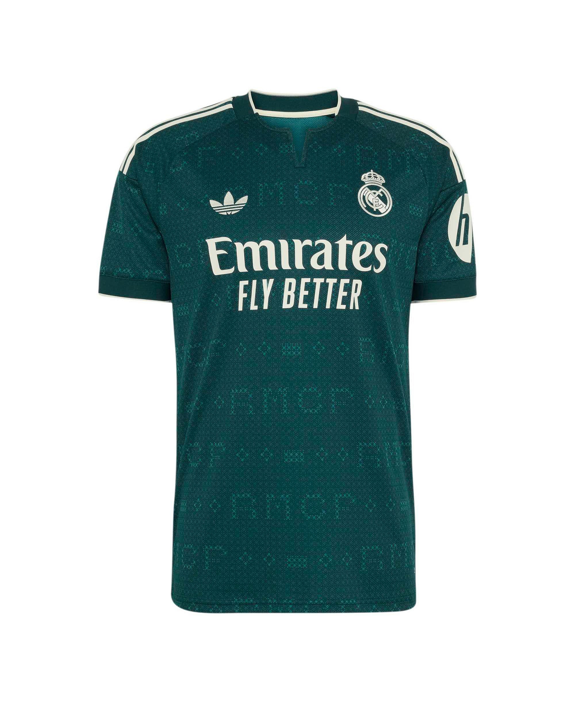 adidas Men's Green Real Madrid 2026/27 Away Replica Jersey - Green