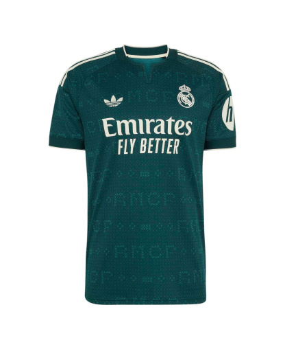 adidas Men's Green Real Madrid 2026/27 Away Replica Jersey - Green