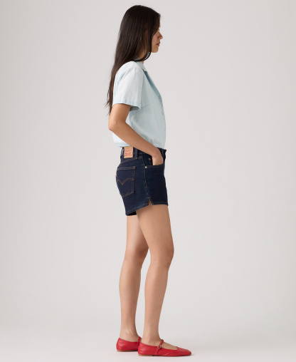 Levi's Women's Mid-Rise A-Line Denim Shorts - Whoa What