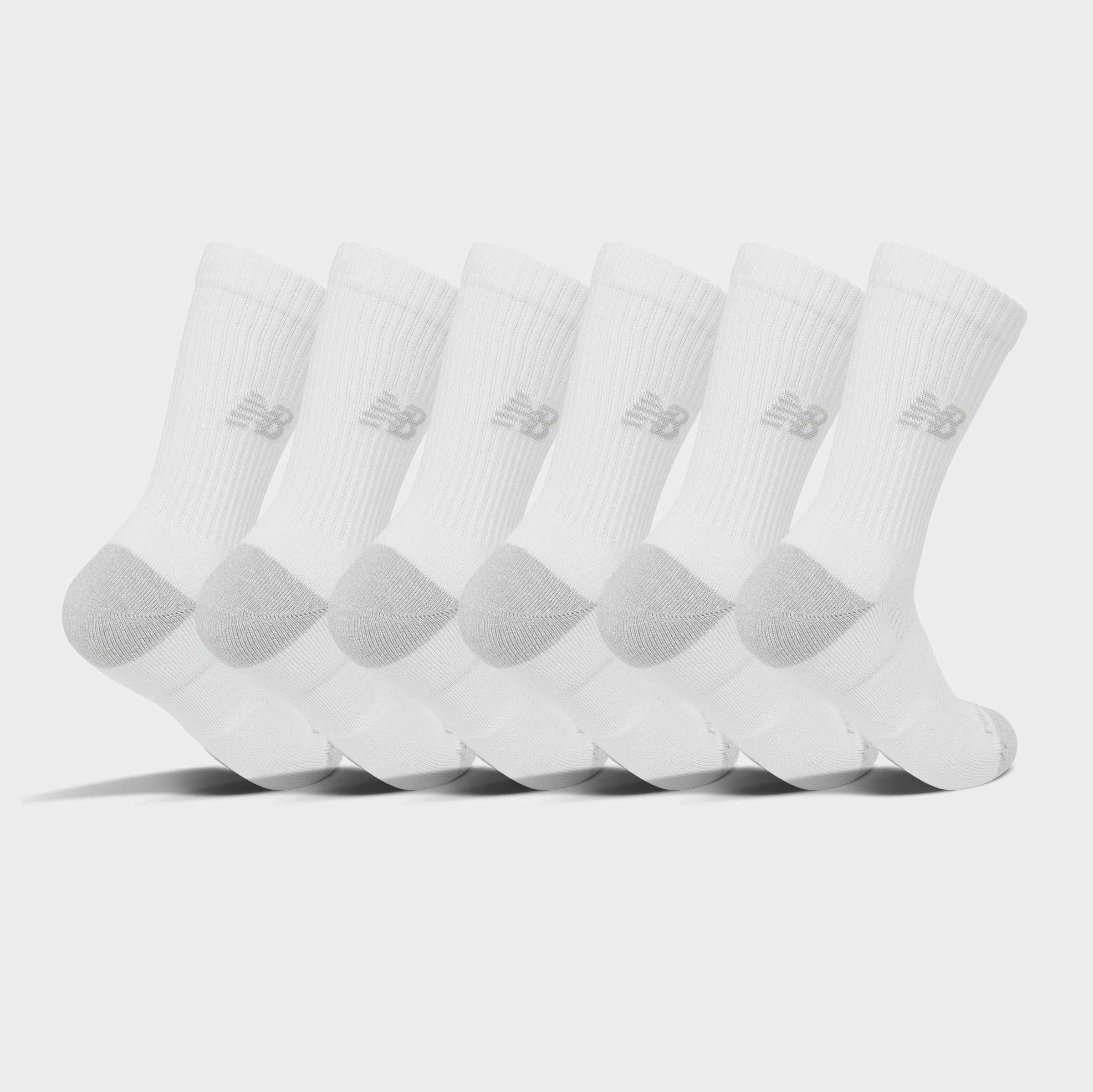 New Balance Active Crew Socks (6-Pack) - White - view 2