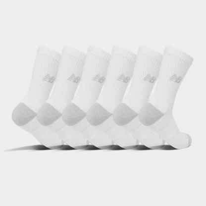 New Balance Active Crew Socks (6-Pack) - White - view 2