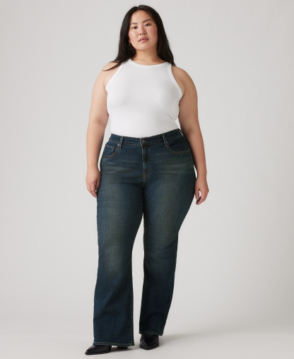 Levi's Trendy Plus Size 725 High-Rise Bootcut Jeans - Tint Time Plus