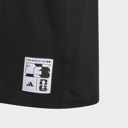 Big Kids' adidas FIFA World Cup 26 Host City Toronto Graphic Soccer T-Shirt - Black - view 4