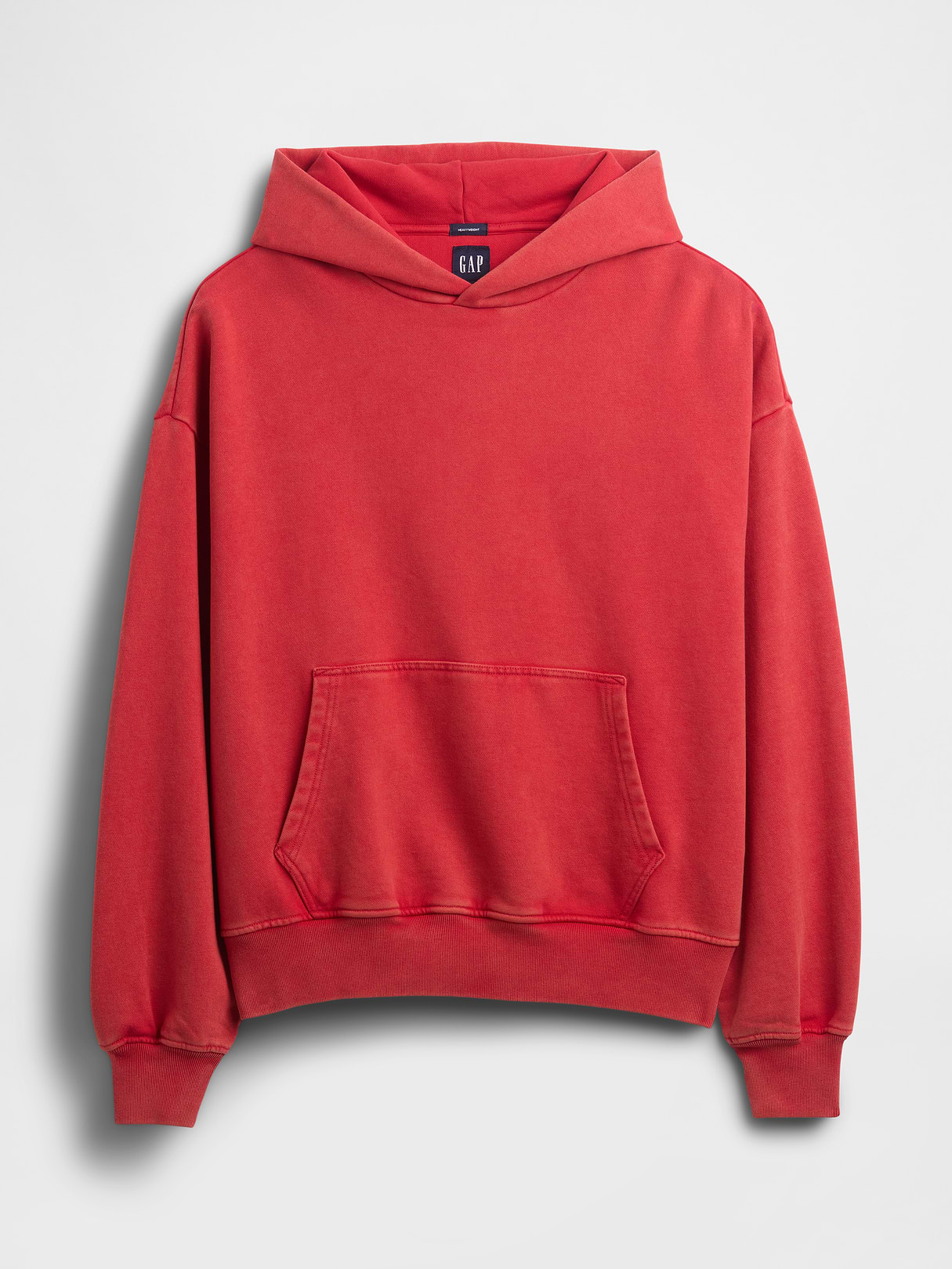 Adult Heavyweight Oversized Hoodie - MODERN RED