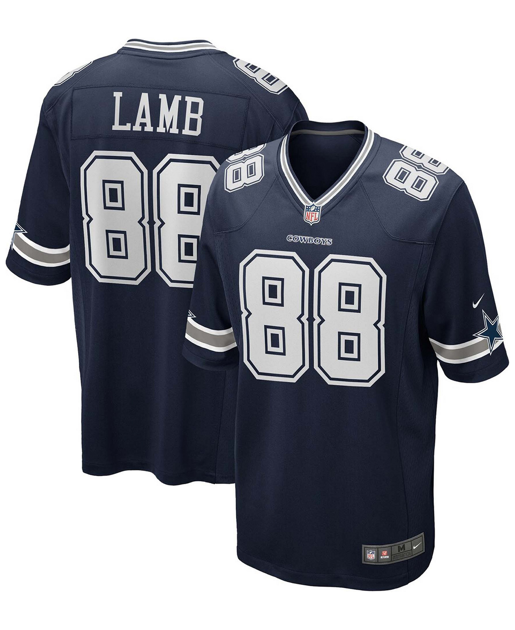 Nike Men's CeeDee Lamb Dallas Cowboys Alternate Game Team Jersey - Navy