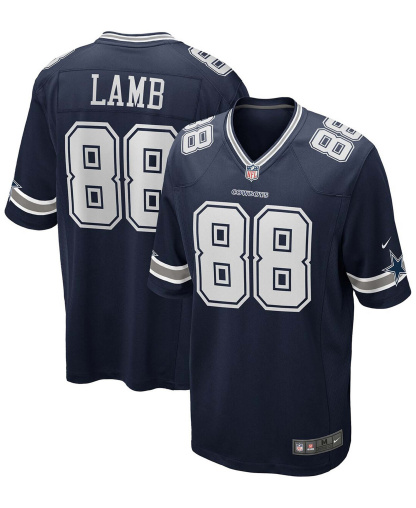 Nike Men's CeeDee Lamb Dallas Cowboys Alternate Game Team Jersey - Navy