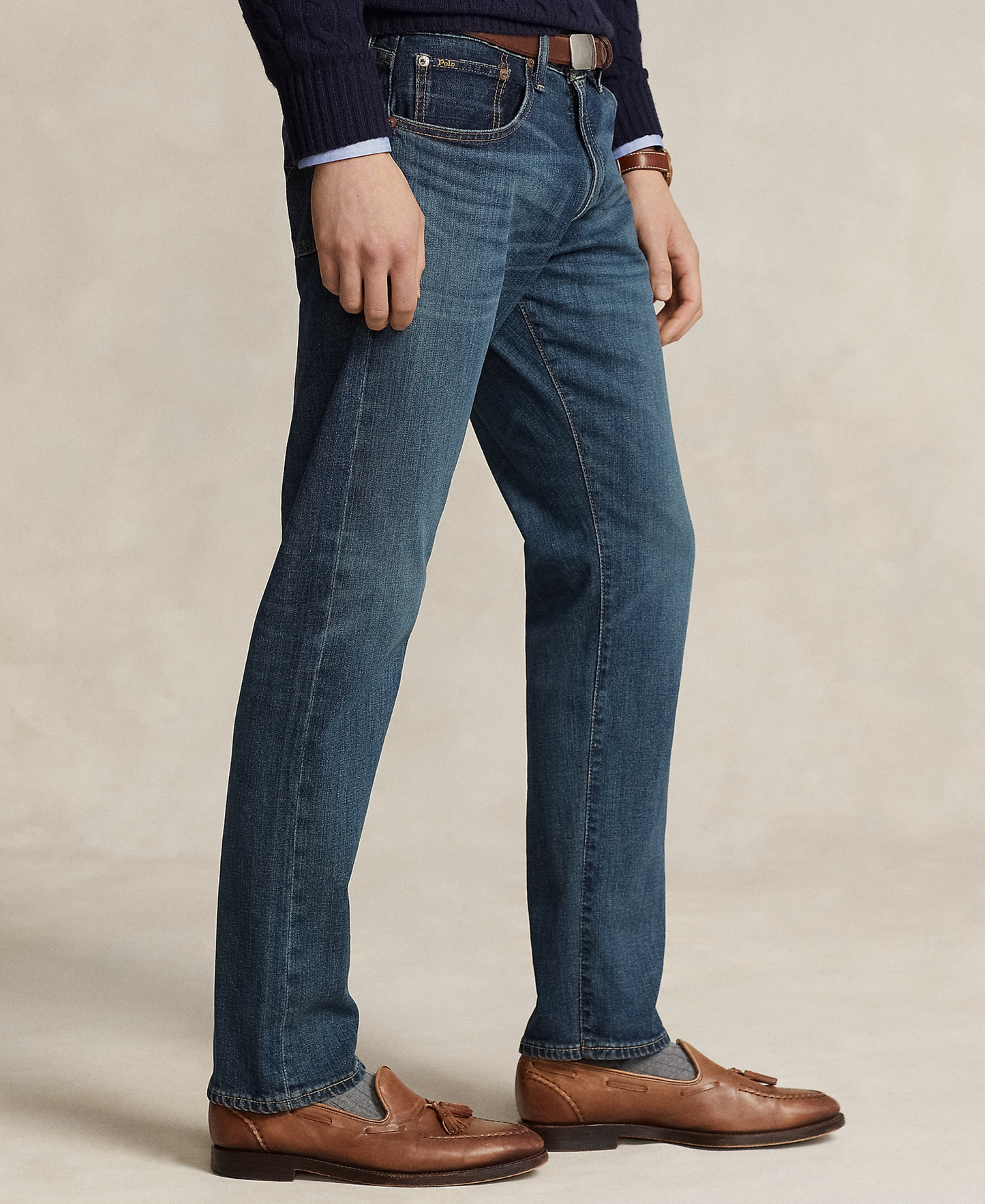 Polo Ralph Lauren Men's Varick Slim Straight Jeans - Rockford Medium