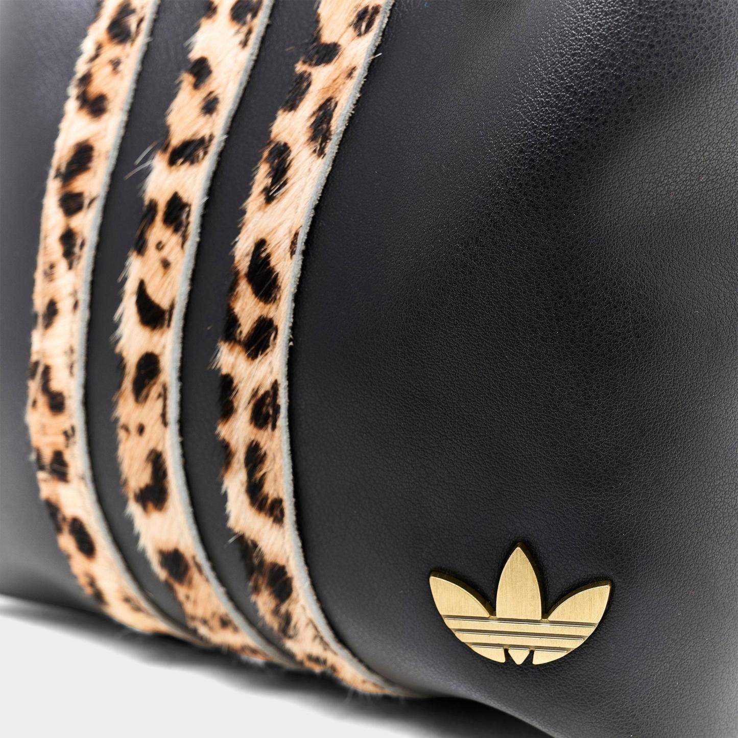 Women's adidas Originals Cheetah Print Mini Tote Bag - Black/Cheetah