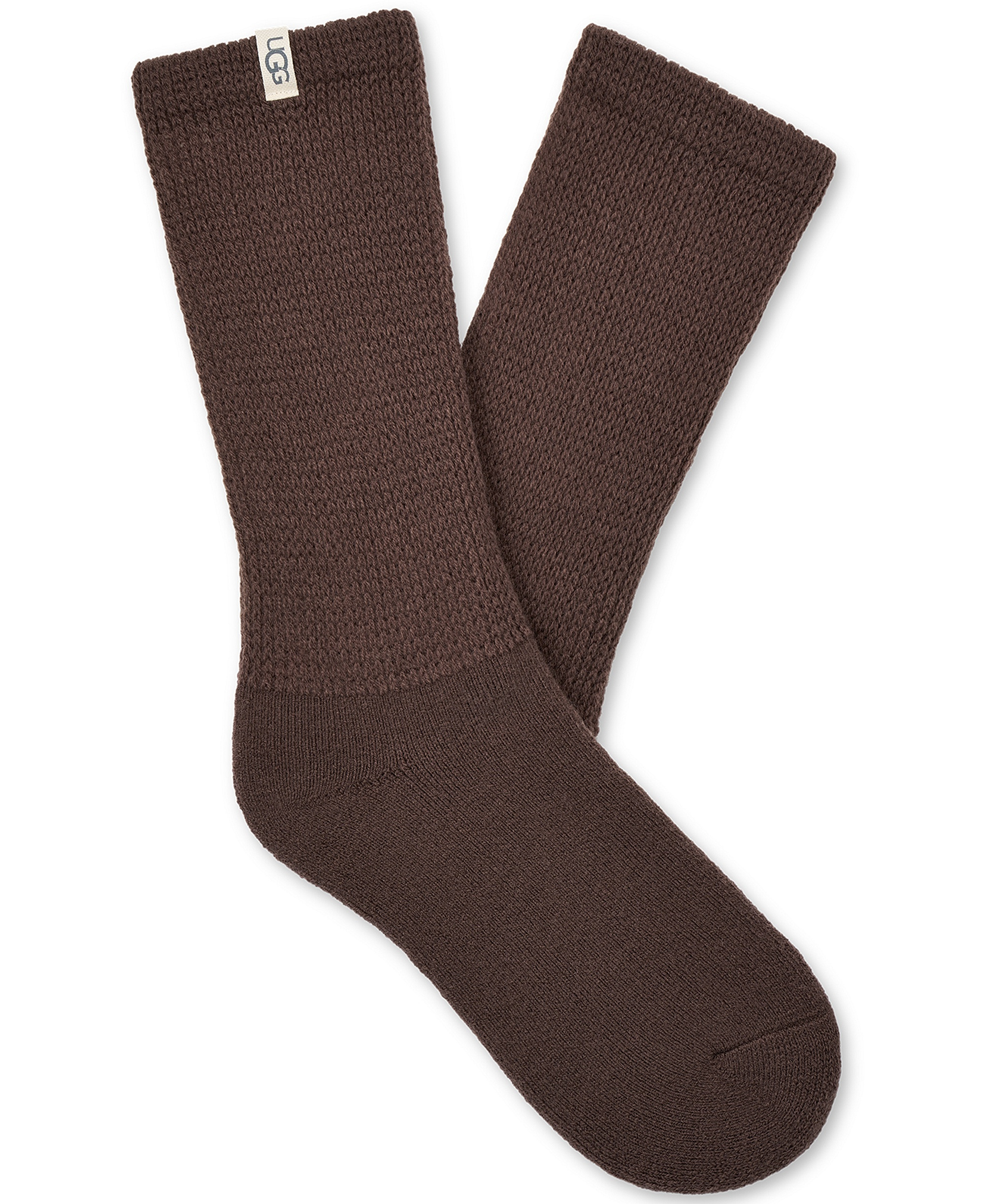 UGG Women's Shealy Cozy Crew Socks - Burnt Cedar