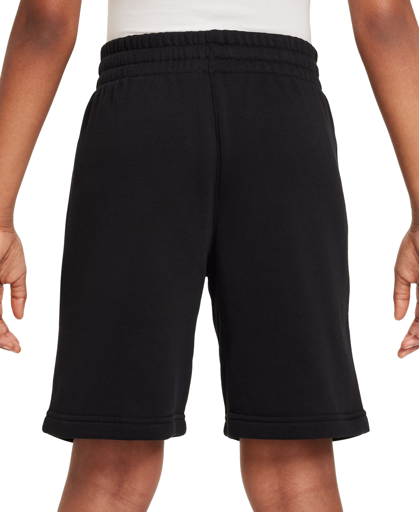 Nike Big Kids Sportswear Club Fleece French Terry 7" Shorts - Black