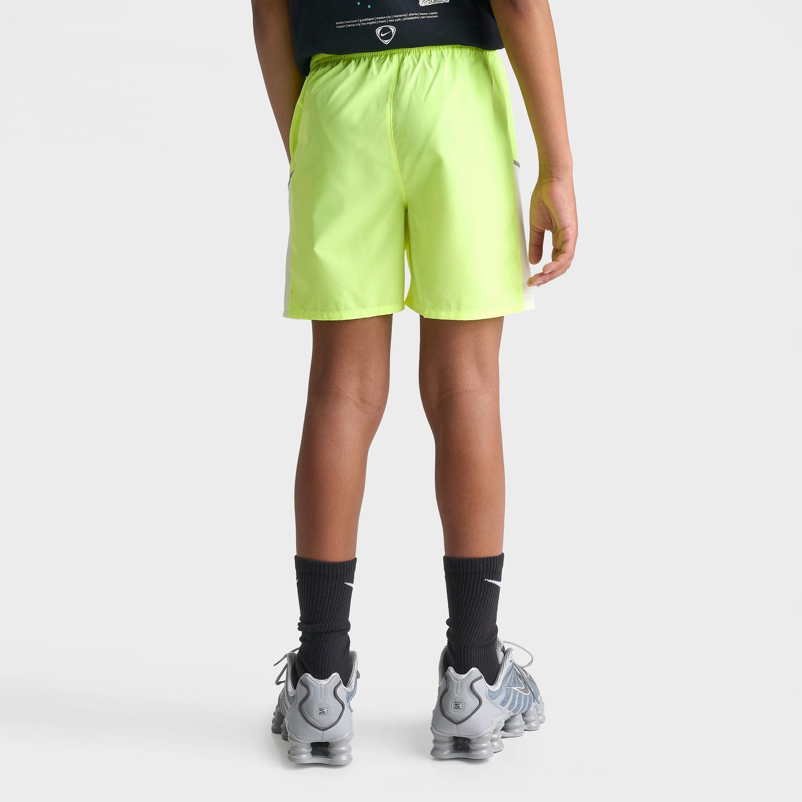 Big Kids' Nike Miler Dri-FIT Training Shorts - Volt