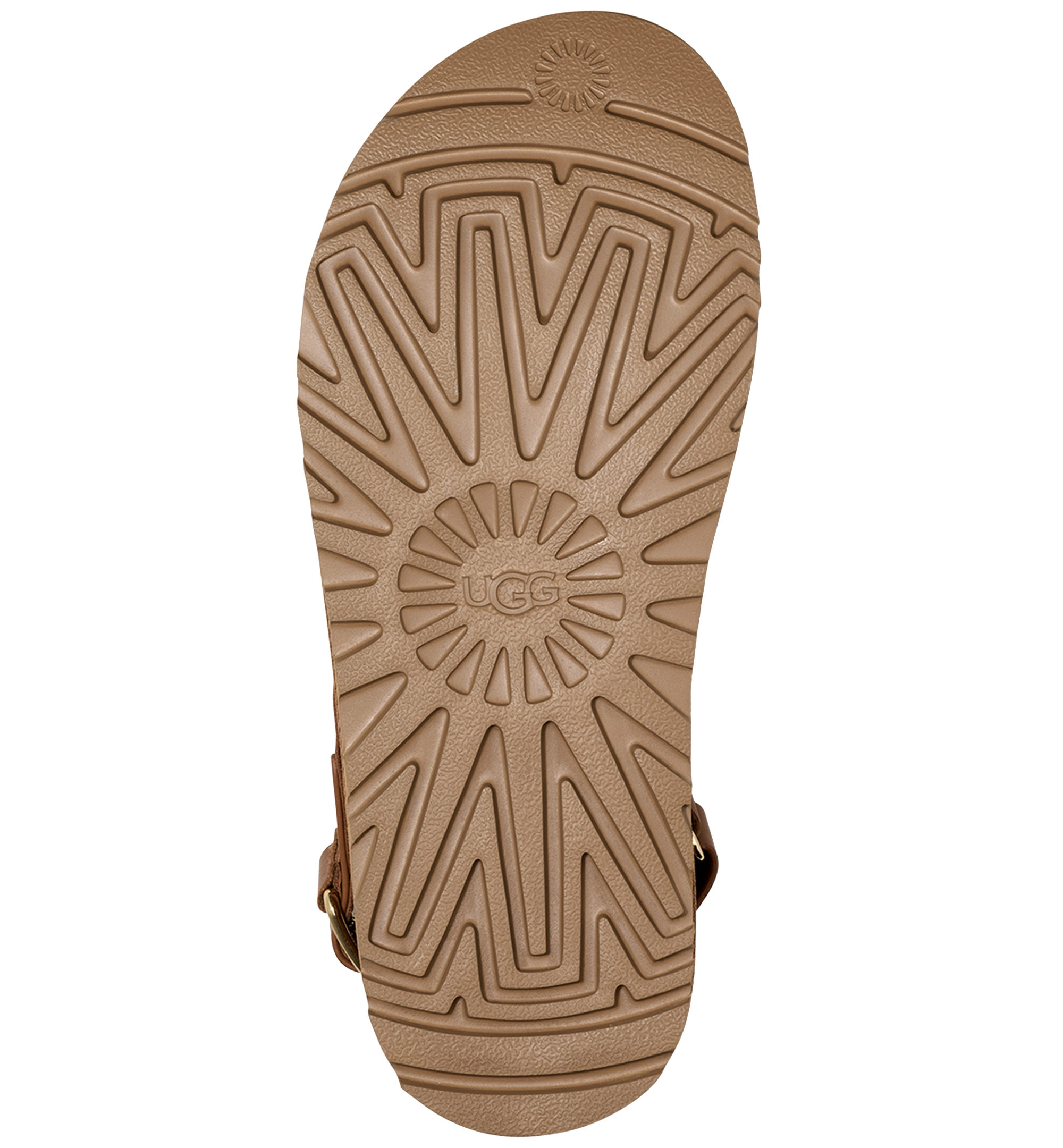 UGG® Women's Goldenstar Villa Round Toe Clogs - Chestnut
