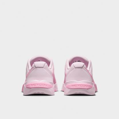 Women's Nithtke Metcon 10 Training Shoes - Bleached Lilac/Light Magenta/Pink Rise - Back view