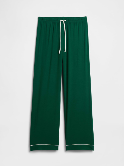 SoftMade Modal PJ Pants - Evergreen glamour