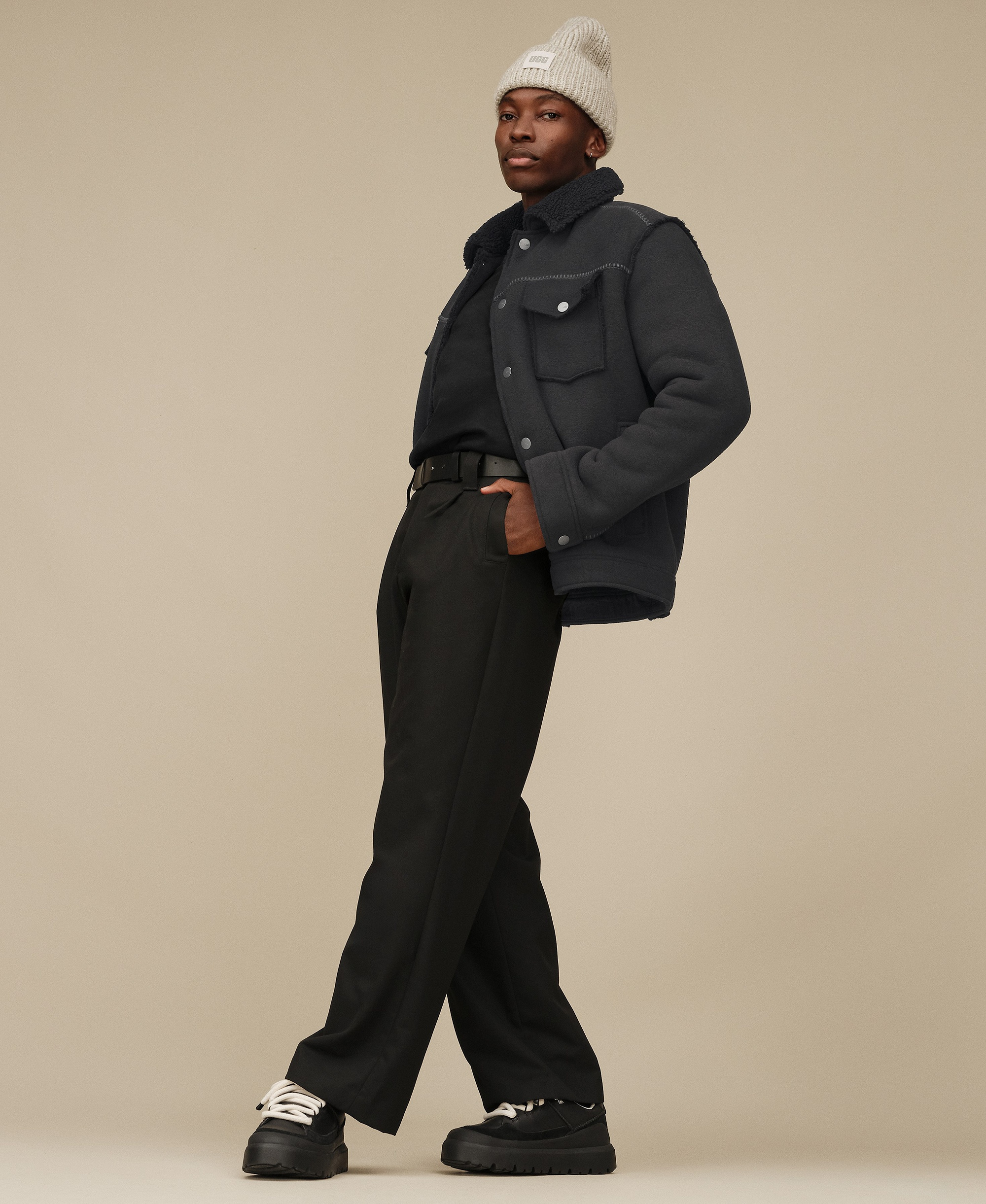 UGG Men's Janson Trucker Jacket - Black