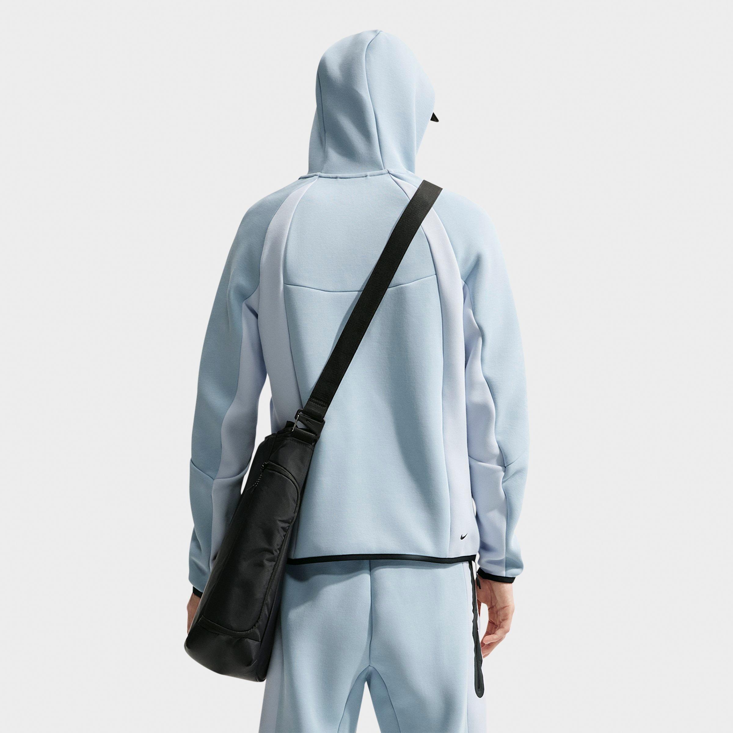 Men's Nithtke Tech Fleece Pro Windrunner Full-Zip Jacket - Light Armory Blue/Football Grey/Black