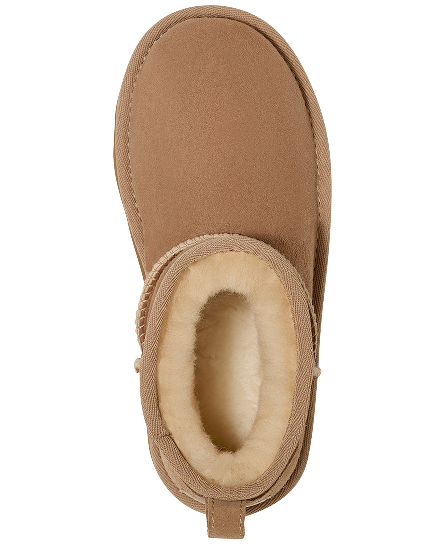 UGG® Kids Classic Ultra Mini Twinface Sheepskin Booties - Sand