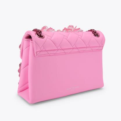 Kurt Geiger London Medium Kensington Flower Bag - Pink - view 4