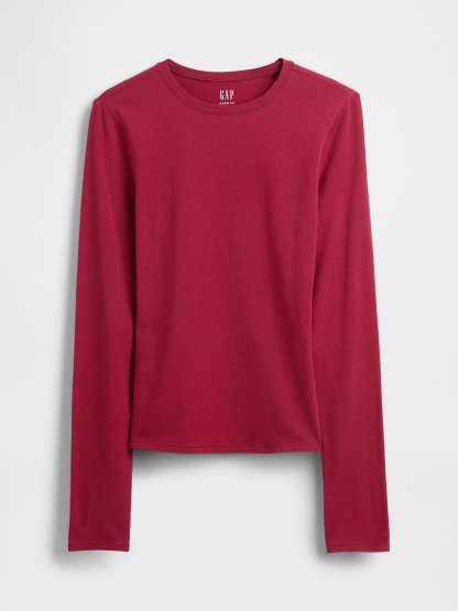 CloseKnit Jersey T-Shirt - Sled red
