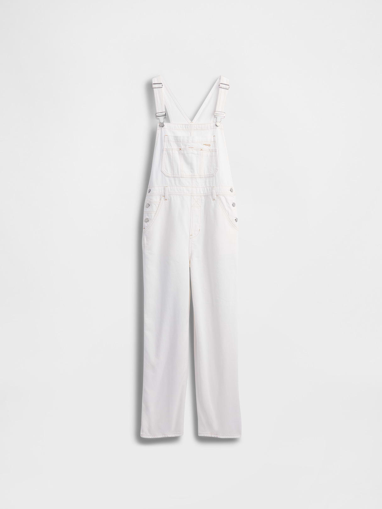Loose Overalls - Fresh white