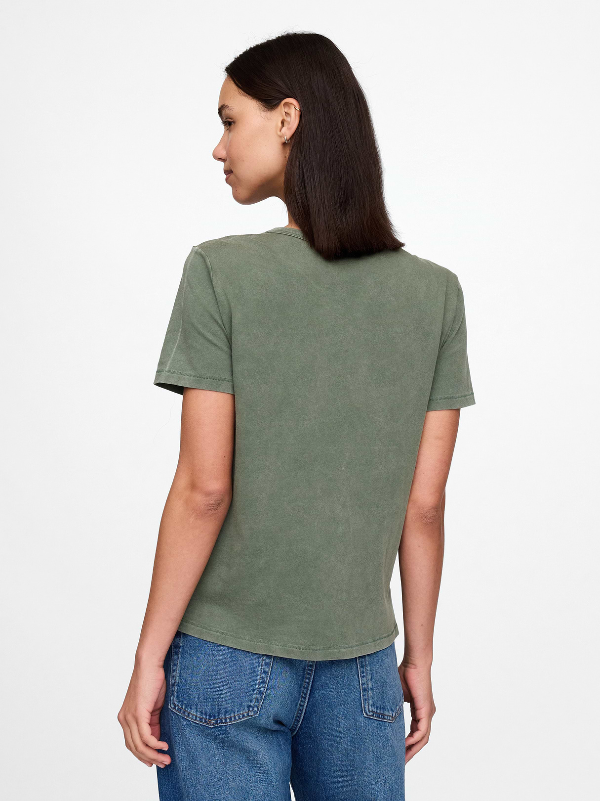 Organic Cotton VintageSoft T-Shirt - Thyme green