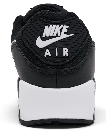 Nike Women's Air Max 90 Casual Sneakers from Finish Line - Black, White