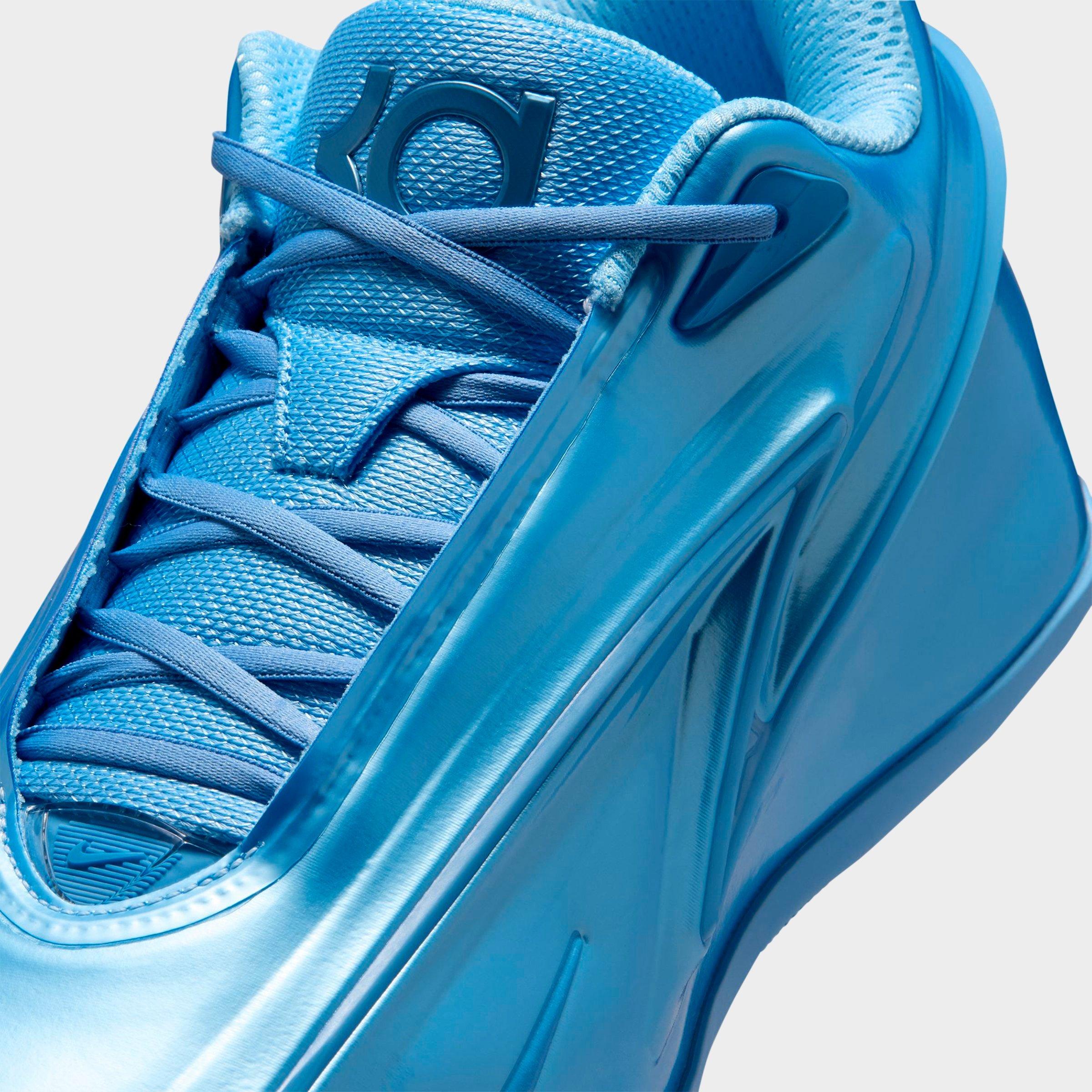 Nithtke KD 19 Basketball Shoes - Still Blue/Stadium Green/Still Blue - Detail shot