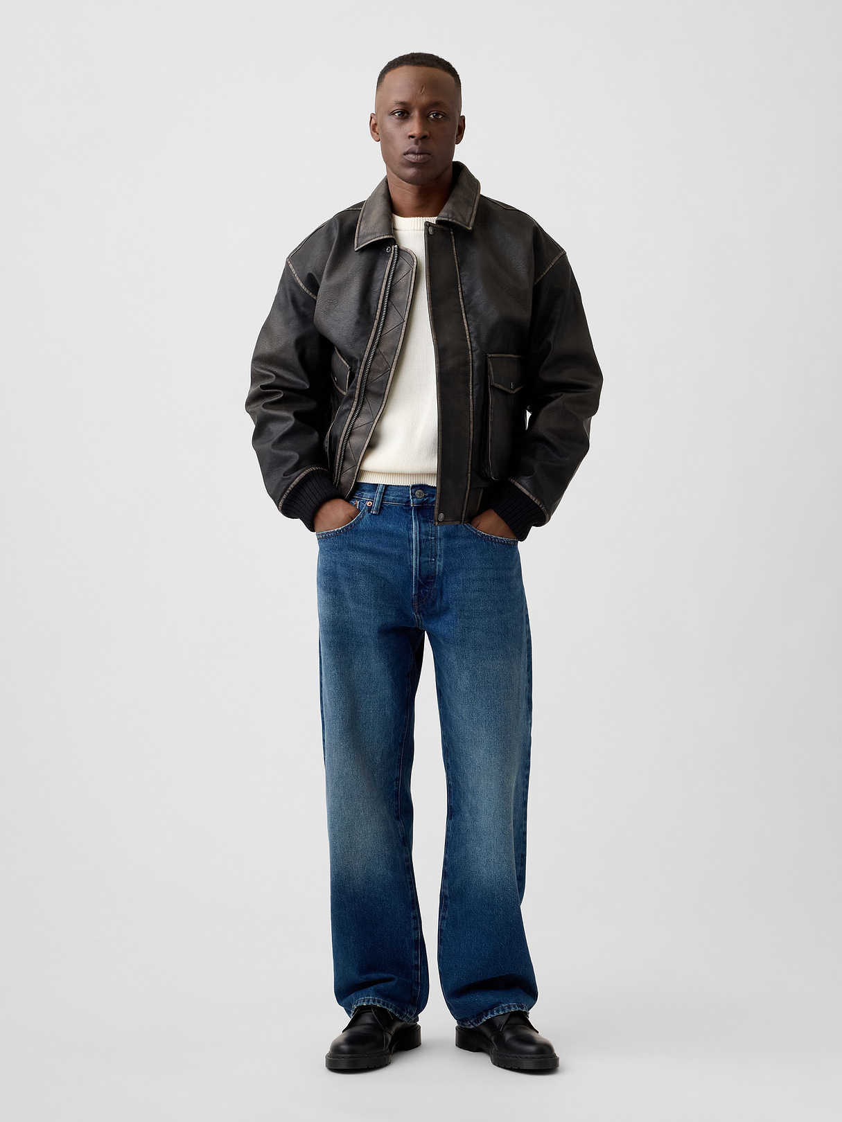 '90s Loose Jeans - Dark wash