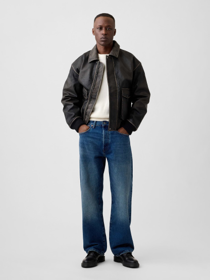 '90s Loose Jeans - Dark wash