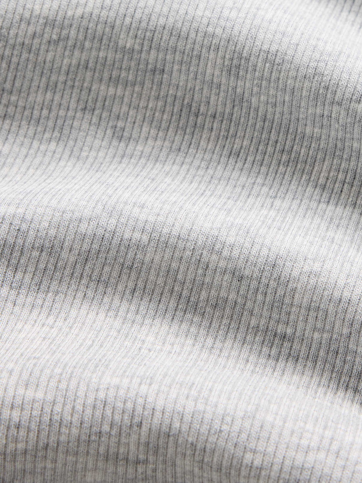 Modern Rib T-Shirt - Heather grey