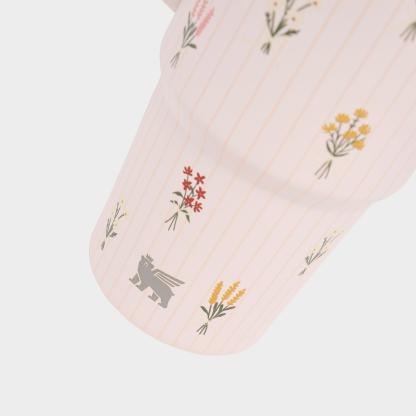 Stanley x Caitlin Clark Quencher ProTour Flip Straw Tumbler (30 oz) - Rose Quartz Bouquet