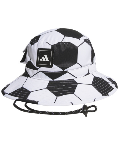 adidas Men's Soccer Ball Boonie Hat - Black/White