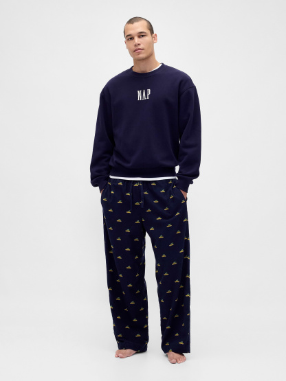 Adult Softest Flannel PJ Pants - Taxi cabs