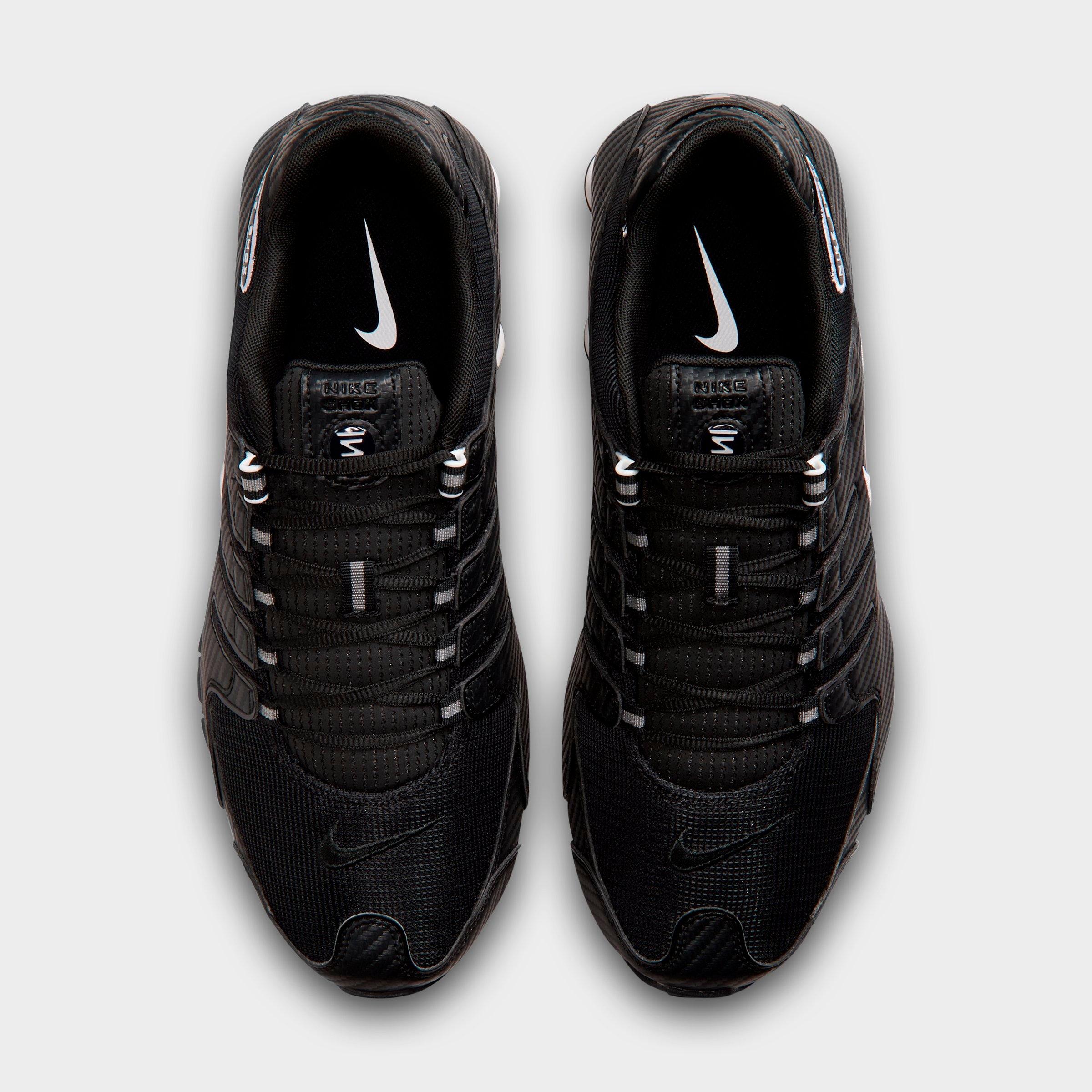 Men's Nithtke Shox NZ Casual Shoes - Black/White/Black - Top view