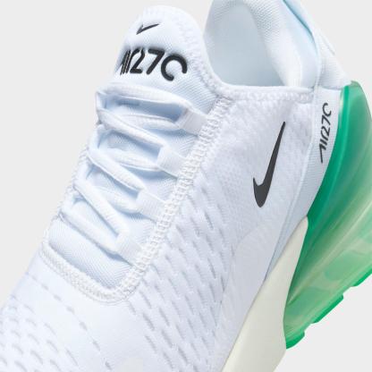 Women's Nithtke Air Max 270 Casual Shoes - Part 1 - White/Black/Summit White/Stadium Green - Detail shot