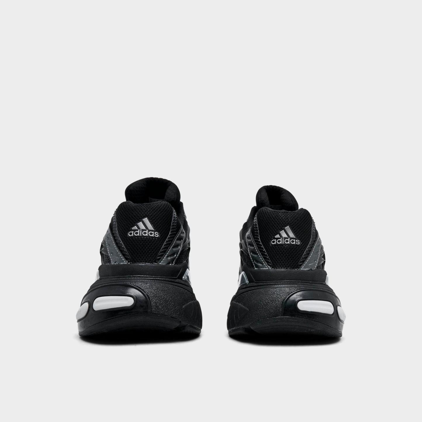 Men's adidas Adistar XLG 2.0 Casual Shoes - Black/Black/Silver Metallic - view 4