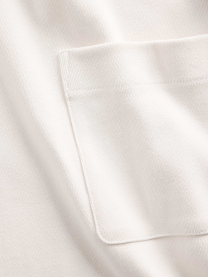 GapStudio Extra Heavyweight Pocket T-Shirt - Ivory frost