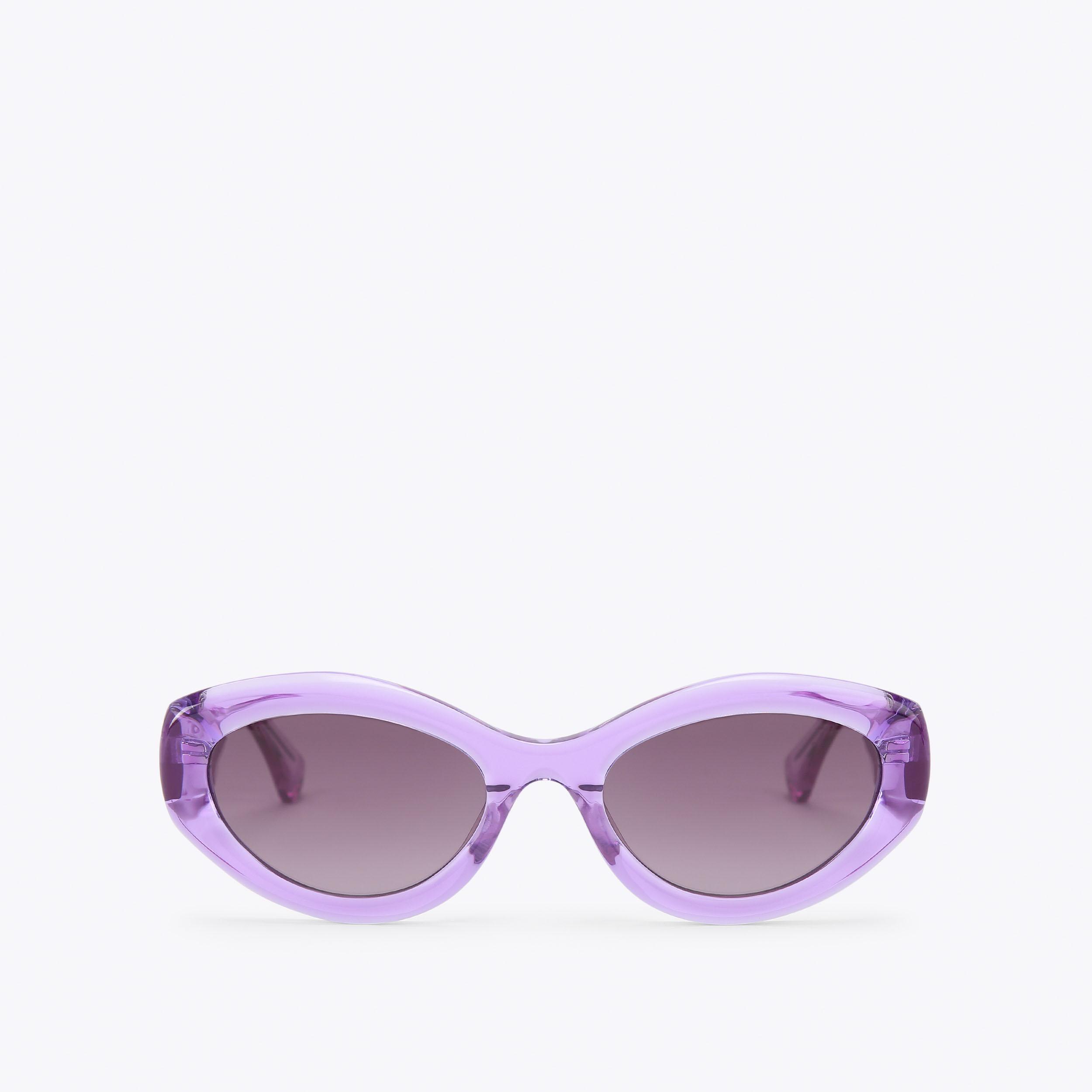Kurt Geiger London Small Kensington Cat Eye Sunglasses - Purple