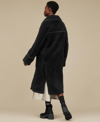 UGG Women's Sema Fluff Coat - Black
