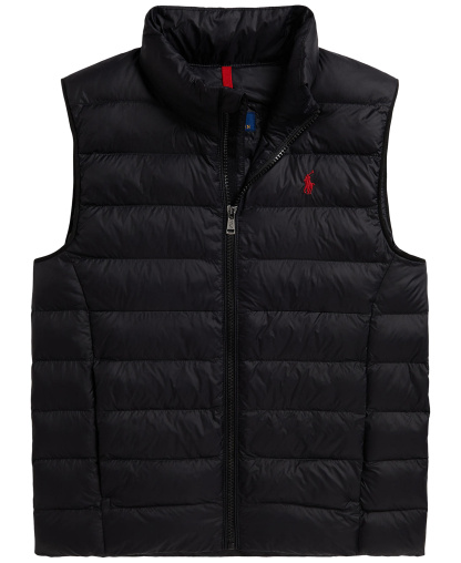 Polo Ralph Lauren Boys' 8-20 The Colden Packable Quilted Vest - Polo Black