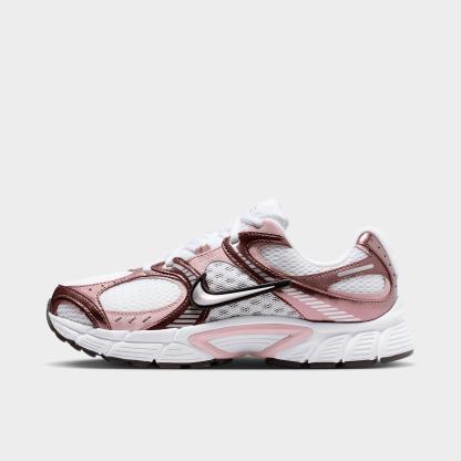 Women's Nithtke V5 RNR Casual Shoes - Part 1 - White/Tattoo/Black/Metallic Platinum - Left shoe facing left. Outside of the shoe.