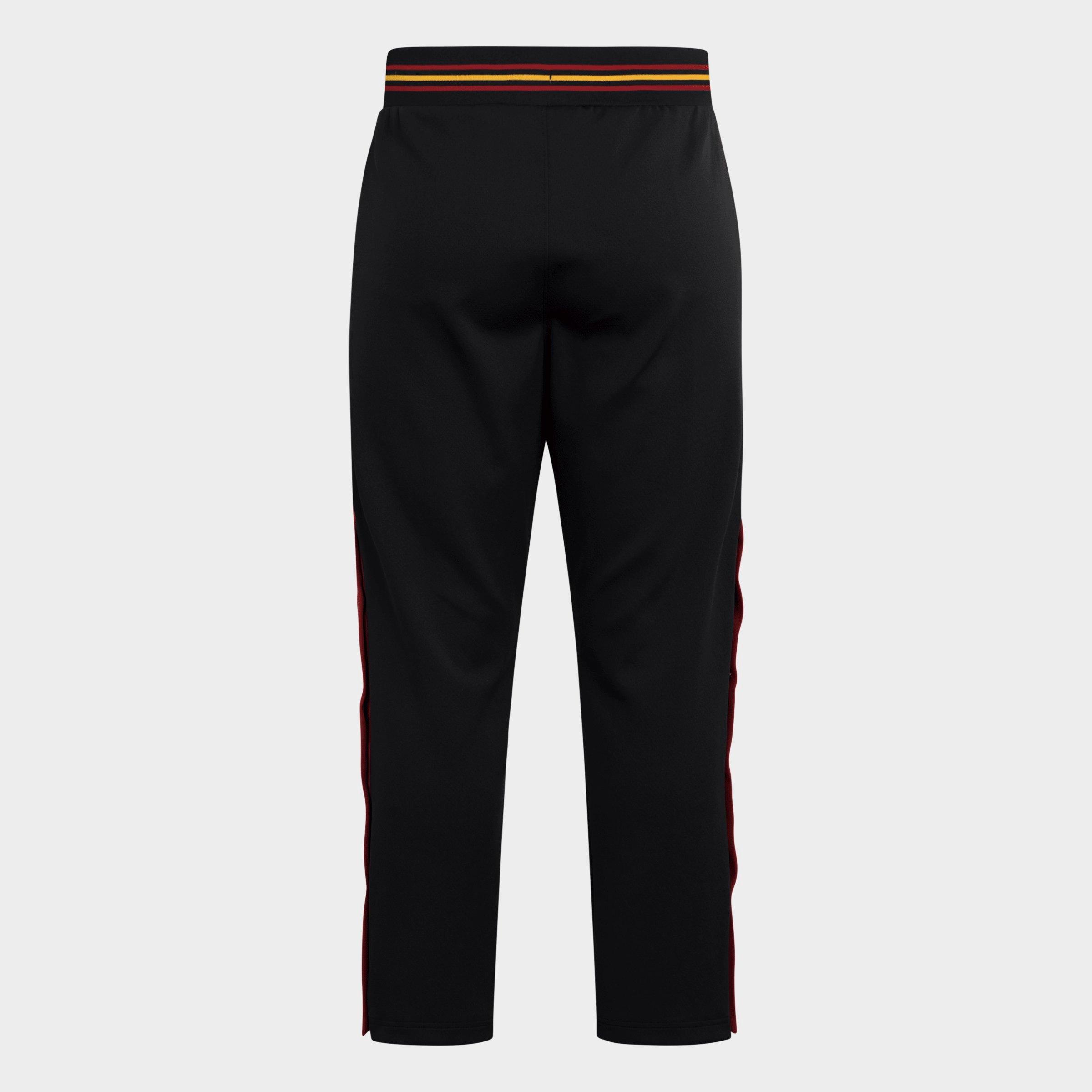 Men's adidas Louisville Cardinals Basketball Pants - Black/Team Power Red