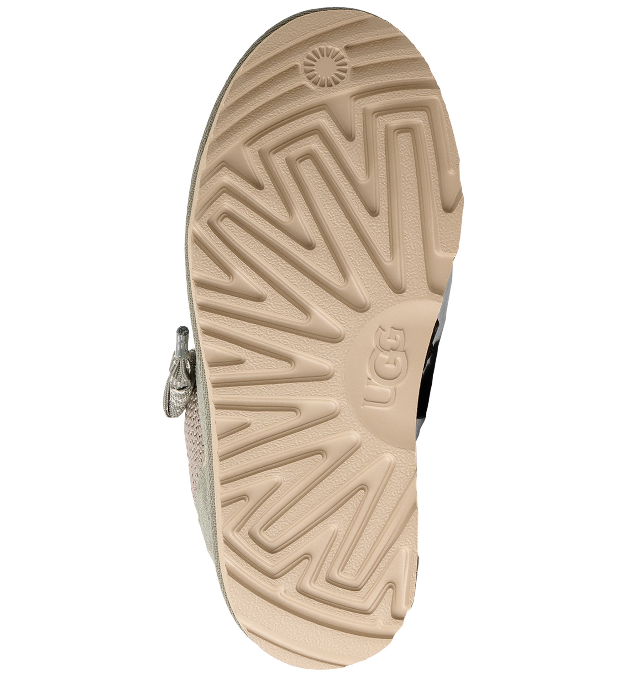 UGG® Kids' Lowmel Lace-Up Cozy Sneakers - Shaded Clover