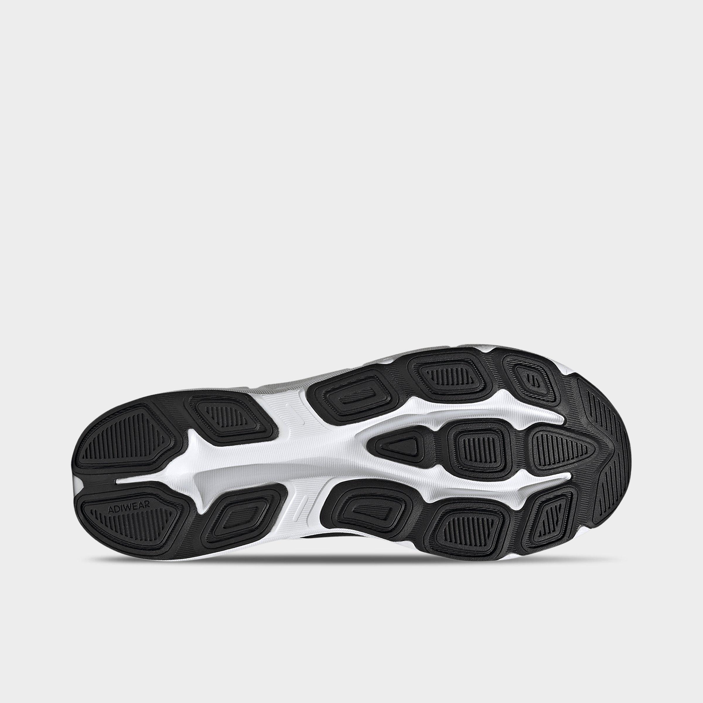 Men's adidas Questar 4 Running Shoes - Cloud White/Core Black/Iron Metallic - Bottom view