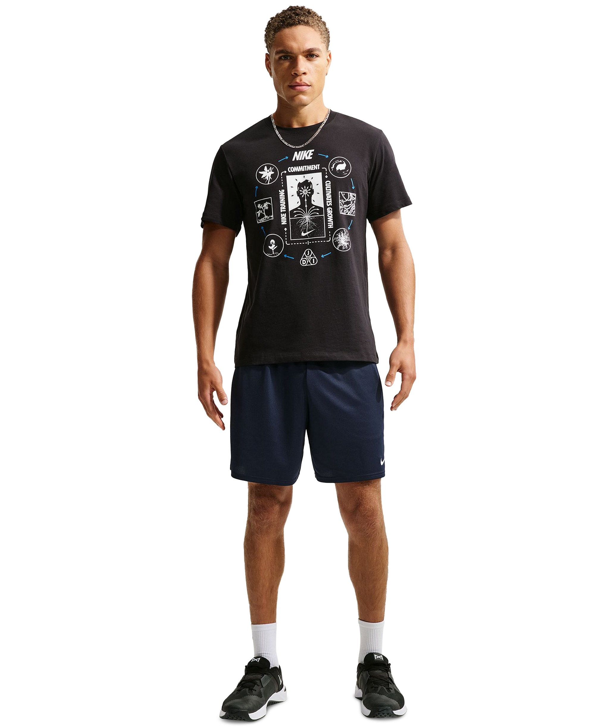 Nike Men's Flex Training Shorts - Obsedian