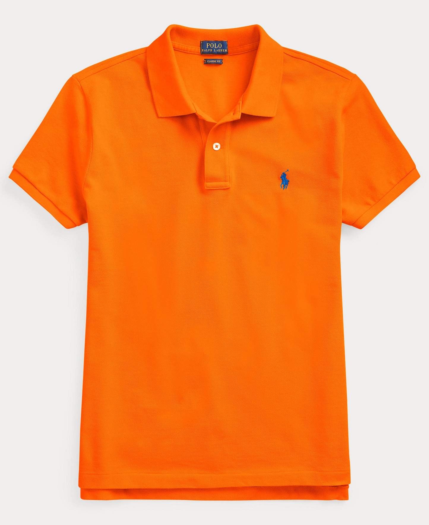 Polo Ralph Lauren Women's Classic-Fit Mesh Polo Shirt - Sailing Orange