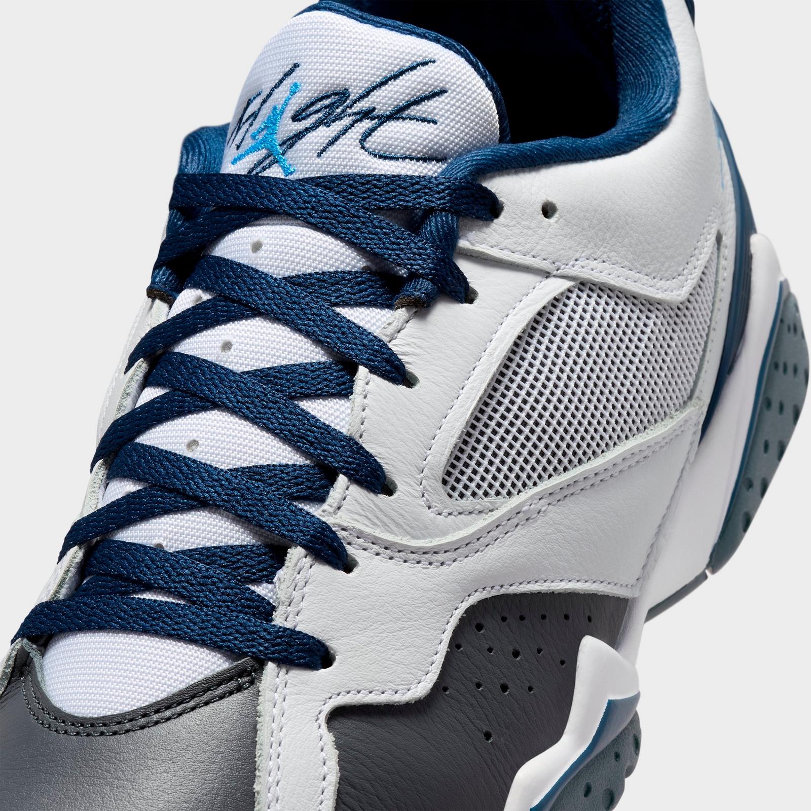 Men's Air Jordan MVP 92 Casual Shoes - White/Navy/University Blue/Flint Grey - view 3