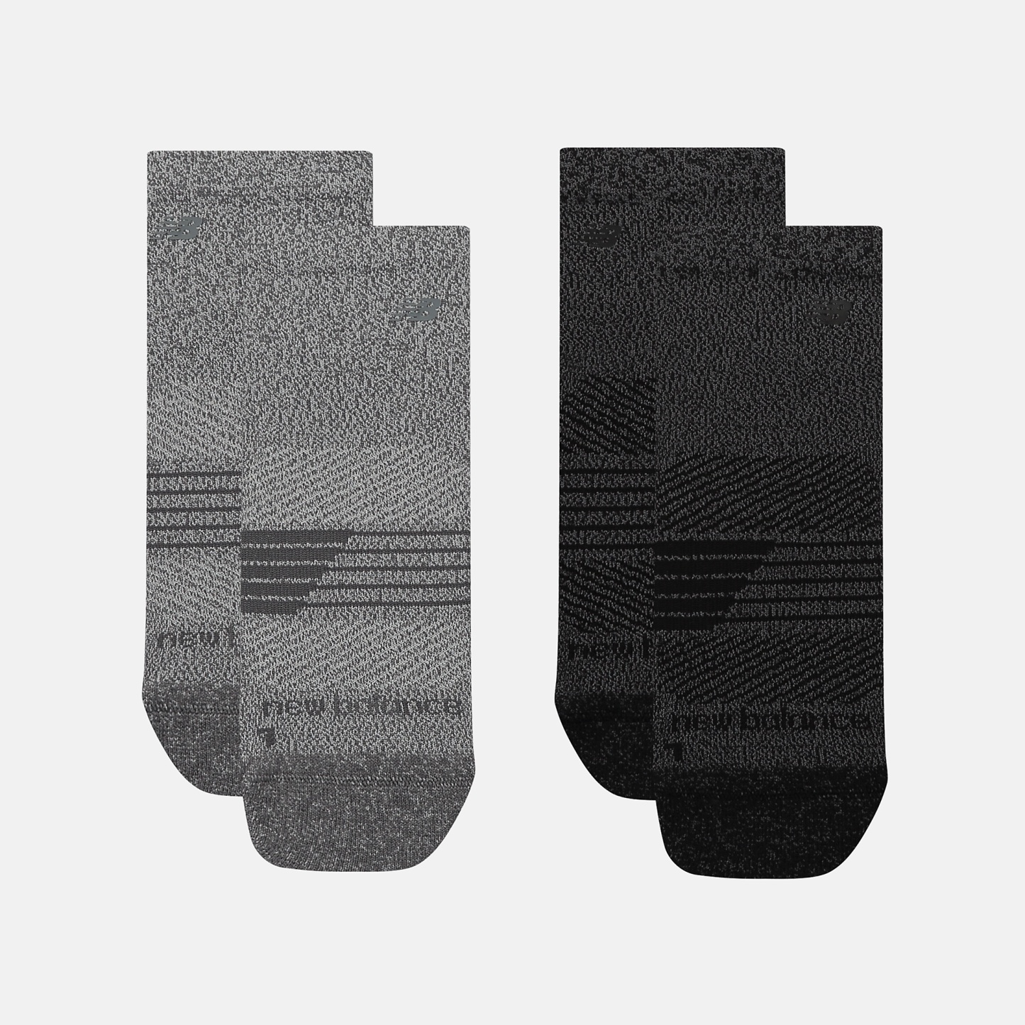 New Balance Pro Training Cushion QTR Socks 2 Pack, LAS25142AS