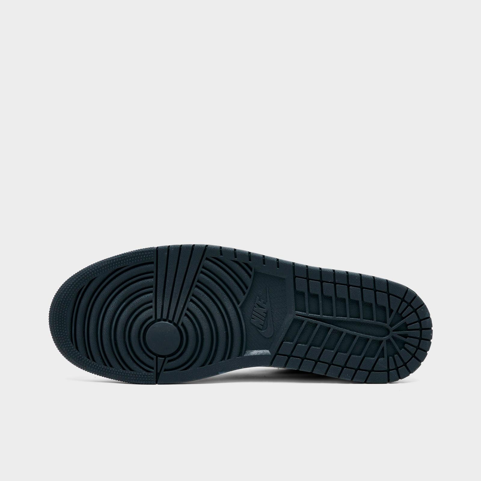 Men's Air Jordan Retro 1 Low SE Casual Shoes - Anthracite/Muslin/Iris Whisper/Sail - view 6