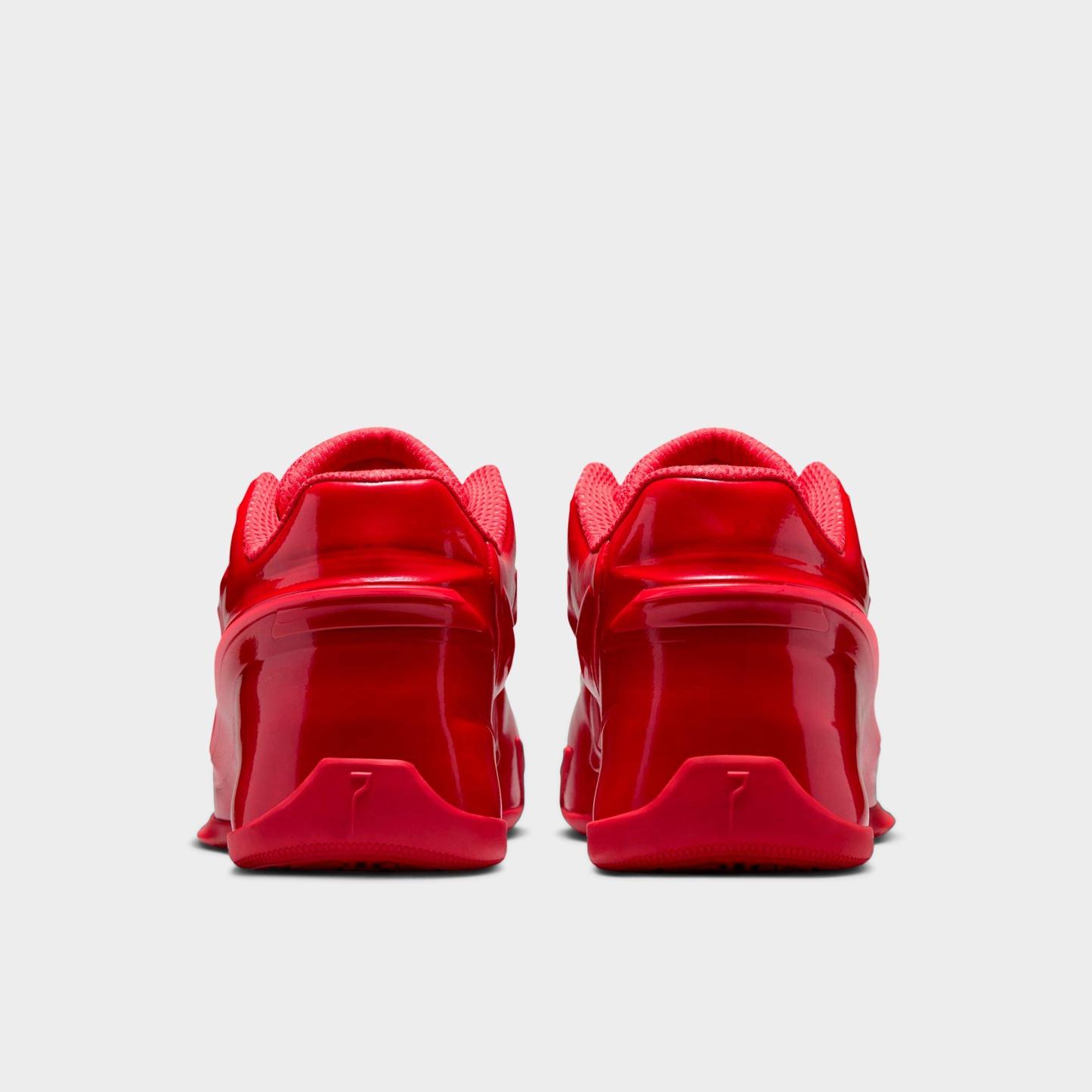 Nithtke KD 19 Basketball Shoes - University Red/Stadium Green/University Gold - Back view